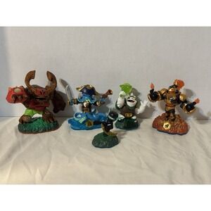 Lot‎ of 5 Skylanders Figures Swap Force Trap Team Activision 2013-2015